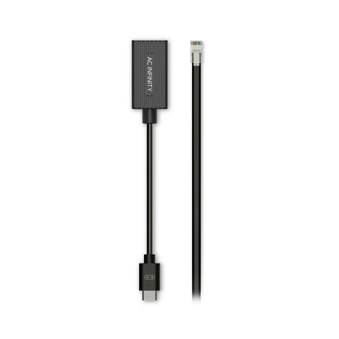 AC Infinity UIS Beleuchtungsadapter Typ-A, für RJ11/12 Stecker Leuchten mit PWM oder 0-10V Dimmer
