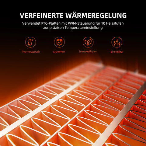 Spider Farmer 540W Grow Tent Heater - Growzelt Heizung