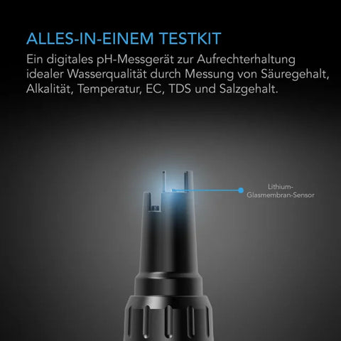 Wechselbare Sonde mit Lithium-Glasmembran des AC Infinity Hydroponic Meter PRO für pH, EC, TDS und Salzgehalt