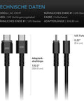 Technische Daten des AC Infinity UIS-Verlängerungskabels AC-EXH9: 304,8 cm, UIS-Stecker an beiden Enden