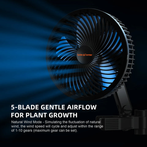 Spider Farmer Clip Ventilator 6-Inch *NEUES MODELL*