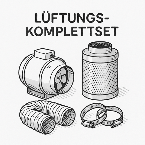 Lüftungs Komplettset ECO M