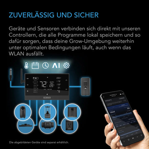AC Infinity Cloudforge T3 Luftbefeuchter für Pflanzen – 4,5 L, 240 ml/h
