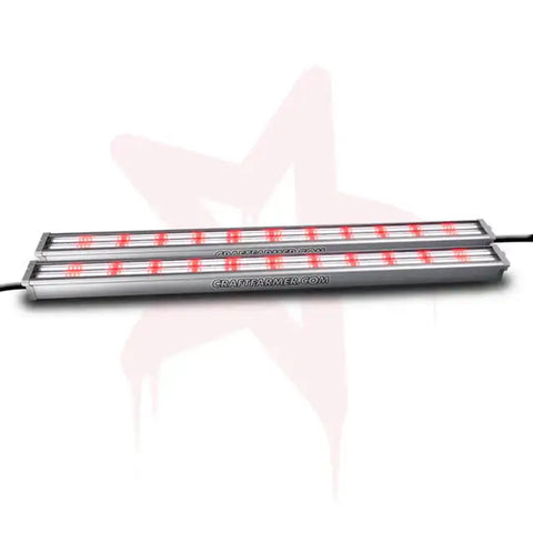 Craft Farmer Under-Canopy LED Bar V3 Believer Pack – 120W Blüte-Spektrum