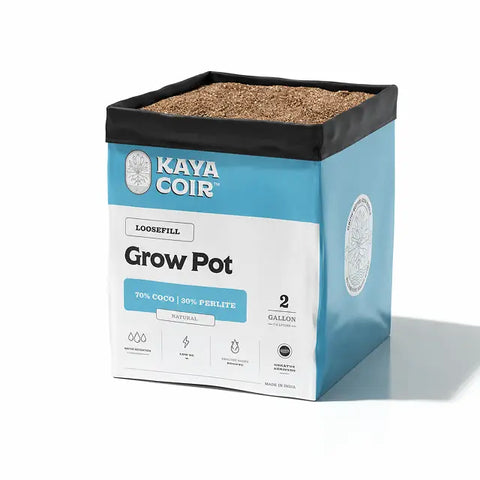 Kaya Coir Loose Fill 70/30 Grow Pot 7,57 L – Stofftopf mit Kokos-Perlit
