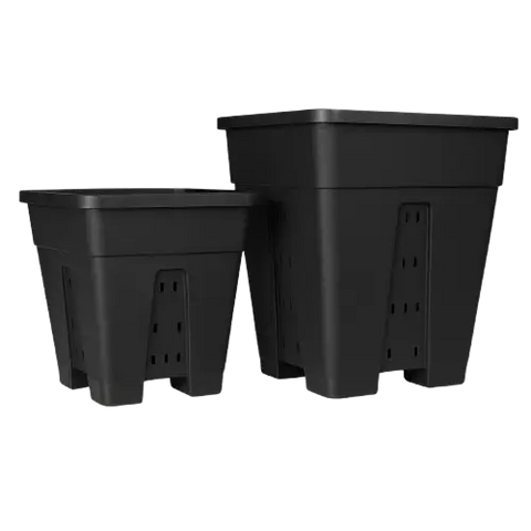 Plastiktopf Quadratform Aero – Belüfteter Pflanztopf