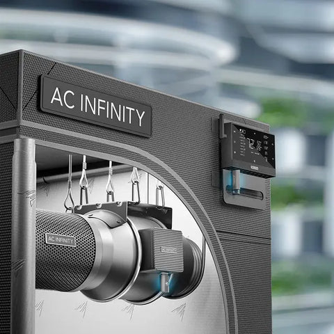 AC Infinity UIS 1-zu-1 Transmitter & Empfänger, verbindet UIS-Geräte und Controller kabellos, 2er-Pack